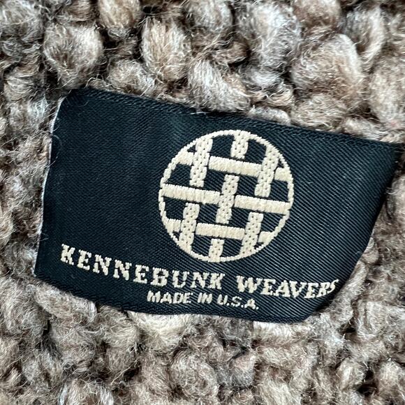 Kennebunk Weavers USA Brown Campbell Polyester Acrylic Woven Throw Blanket - Picture 9 of 9